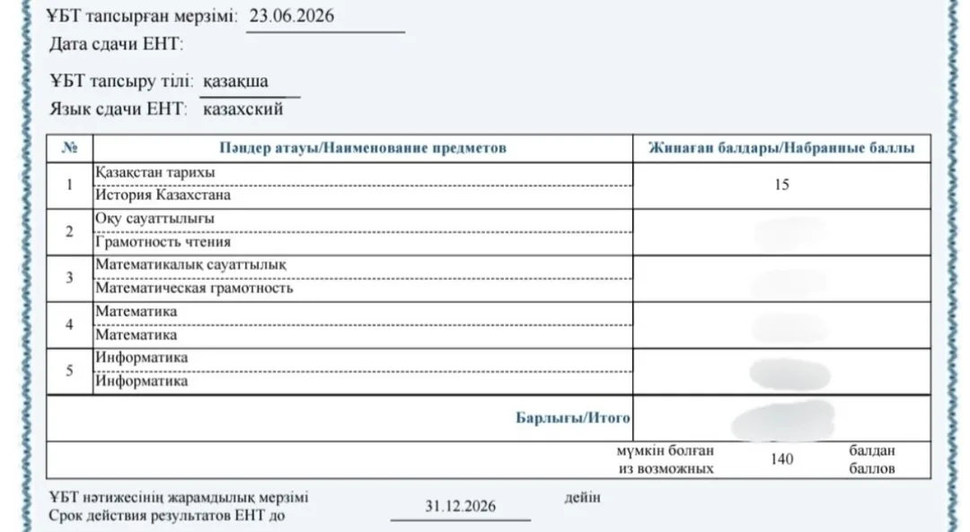 Отзыв об приложении Tezzy для подготовки к ЕНТ — №17